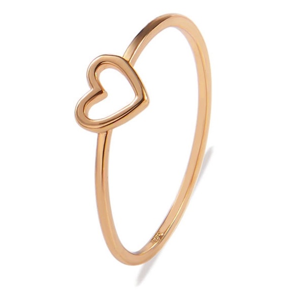 ⭐️️HOST PICK⭐️️Gold/ silver heart ring - Picture 3 of 4